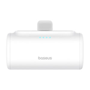 Powerbank Baseus Compact 5000mAh, 20W, USB-C baltos spalvos
