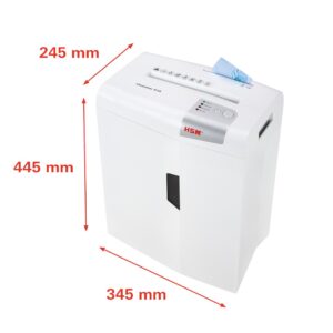 HSM shredstar S10 dokumentų smulkintuvas, 6 mm + atskiras CD pjaustymo mechanizmas - Image 3