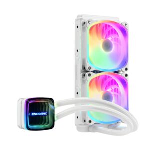 Enermax ELC-AQFA240-SQA-W Kompiuterio aušinimo sistema Procesorius Aušinimo skysčiu rinkinys 12 cm Balta 1 vnt - Image 3