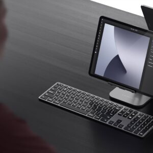 Satechi X3 klaviatūra Biuras „Bluetooth“ QWERTY Anglų Juoda, Sidabras - Image 2
