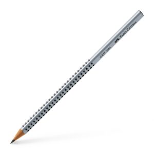 Pieštukas Faber-Castell Grip 2001, H, be trintuko, padrožtas