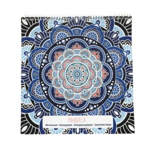 Spalvinimo knygelė College Mandala 21x22cm , 32 lapai - Image 2