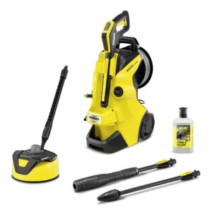 Kärcher K 4 Premium Power Control Flex Home slėginis plautuvas Vertikaliai Elektrinis 420 l/h 1800 W Juoda, Geltona