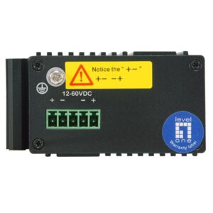LevelOne IGU-0501 tinklo komutatorius Gigabit Ethernet (10/100/1000) Juoda - Image 2