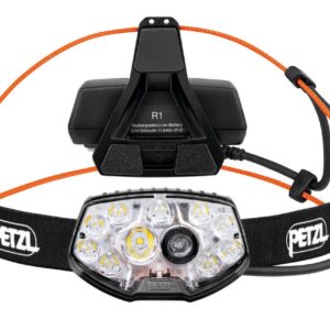 Petzl NAO RL Juoda, Oranžinė Ant galvos tvirtinamas žibintuvėlis LED