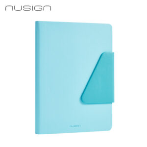 Užrašų knygelė „Nusign“ A5/120L, linijomis, PU viršeliai, mėlynos spalvos