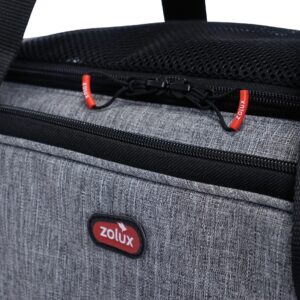 ZOLUX NOMAD M transportinė krepšė šunims ir katėms su papildoma erdve, 44 × 28 × 28 cm - Image 2