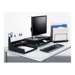Fellowes | Designer Suites Monitor Riser | Height adjustment | Black - Image 11