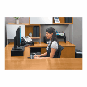 Fellowes | Designer Suites Monitor Riser | Height adjustment | Black - Image 12
