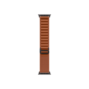 Apple 49mm Terra Cotta Alpine Loop - Small - Black Titanium Finish | Apple - Image 1