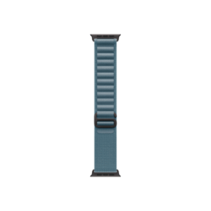 Apple 49mm Light Blue Alpine Loop - Medium - Black Titanium Finish | Apple