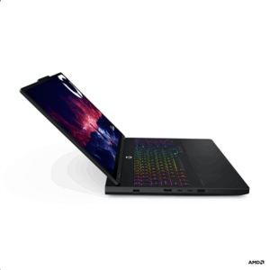 Lenovo Legion Pro 5 16ADR10 | Eclipse Black | 16 " | IPS | WQXGA | 2560 x 1600 pixels | 240 Hz | Anti-glare | AMD Ryzen 9 | 8945HX | 32 GB | SO-DIMM DDR5 | Solid-state drive capacity 1000 GB | NVIDIA GeForce RTX 5070 | GDDR7 | 8 GB | Windows 11 Home | 802.11be | Bluetooth version 5.4 | Keyboard language US international | Keyboard backlit | Warranty 24 month(s) | Battery warranty 12 month(s) - Image 8