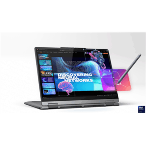 Lenovo Yoga 7 2-in-1 14ILL10 | Luna Grey | 14 " | OLED | Touchscreen | WUXGA | 1920 x 1200 pixels | Intel Core Ultra 7 | 256V | 16 GB | Soldered LPDDR5x | Solid-state drive capacity 512 GB | Intel Arc Graphics 140V | Windows 11 Home | 802.11be | Bluetooth version 5.4 | Keyboard language English | Keyboard backlit | Warranty 24 month(s) | Battery warranty 12 month(s) - Image 25