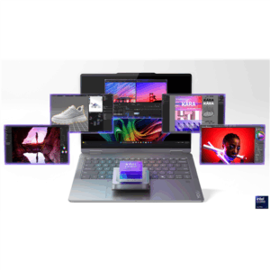 Lenovo Yoga 7 2-in-1 14ILL10 | Luna Grey | 14 " | OLED | Touchscreen | WUXGA | 1920 x 1200 pixels | Intel Core Ultra 7 | 256V | 16 GB | Soldered LPDDR5x | Solid-state drive capacity 512 GB | Intel Arc Graphics 140V | Windows 11 Home | 802.11be | Bluetooth version 5.4 | Keyboard language English | Keyboard backlit | Warranty 24 month(s) | Battery warranty 12 month(s) - Image 29
