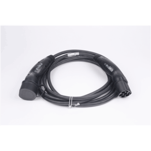 Evaka EV Charging Cable Type 2-Type 2, 22 kW, 32 A, 5 x 6 mm2, 1 x 0.5 mm2, 5 m | ITGAM3871 | Black - Image 2