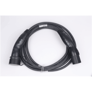 Evaka EV Charging Cable Type 2-Type 2, 22 kW, 32 A, 5 x 6 mm2, 1 x 0.5 mm2, 5 m | ITGAM3871 | Black - Image 3