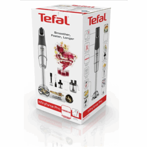 TEFAL | Blender | Infinity Force Pro 5in1 HB95LD38 | Hand Blender | 1200 W | Number of speeds Variable | Black/Stainless steel - Image 4