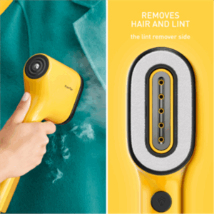 TEFAL | Garment Steamer Pure Pop | DT2026E1 | Handheld | 1300 W | 0.07 L | 20 g/min | Yellow - Image 3