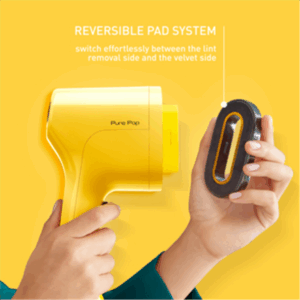 TEFAL | Garment Steamer Pure Pop | DT2026E1 | Handheld | 1300 W | 0.07 L | 20 g/min | Yellow - Image 4