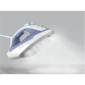 TEFAL Steam Iron | FV2C41E0 Virtuo | Steam Iron | 2000 W | Water tank capacity 240 ml | Continuous steam 27 g/min | Steam boost performance 120 g/min | Blue/White - Image 4