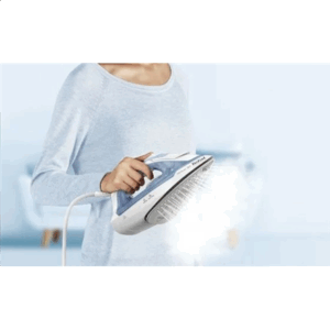 TEFAL Steam Iron | FV2C41E0 Virtuo | Steam Iron | 2000 W | Water tank capacity 240 ml | Continuous steam 27 g/min | Steam boost performance 120 g/min | Blue/White - Image 5