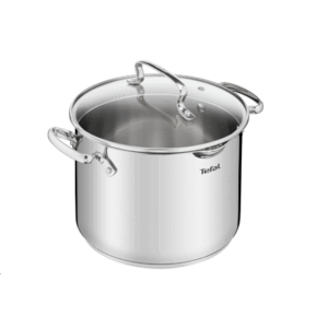 TEFAL | Pot | G7197955 Duetto+ | 6.1 L | Stainless steel | Dishwasher proof | Lid included | Stainless steel - Image 1