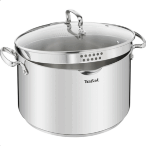 TEFAL | Pot | G7196455 Duetto+ | Stainless steel | Dishwasher proof | Lid included | Stainless steel - Image 2
