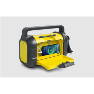 Muse | M-928 BTY | Jobsite Radio speaker | Waterproof | Bluetooth | Wireless connection | Portable | NFC features | Black/Yellow - Image 3