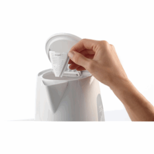 Gorenje | Kettle | K17WE | Electric | 2200 W | 1.7 L | Plastic/Metal | 360° rotational base | White - Image 4