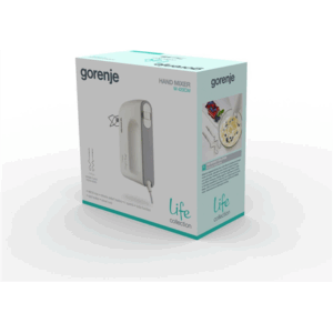 Gorenje | Mixer | M420CW | Hand Mixer | 450 W | Number of speeds 5 | Turbo mode | White