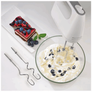 Gorenje | Mixer | M420CW | Hand Mixer | 450 W | Number of speeds 5 | Turbo mode | White - Image 4