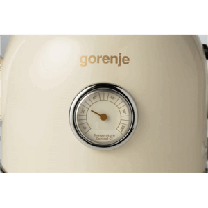 Gorenje | Kettle | K17CLIN | Electric | 2000 W | 1.7 L | Plastic/Metal | 360° rotational base | Beige - Image 5