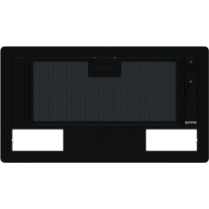 Gorenje | Hood | BHI681EB | Canopy | Energy efficiency class D | Width 58 cm | 370 m³/h | Mechanical control | LED | Black - Image 3