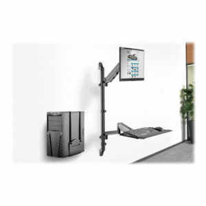 Digitus | Wall mount | Tilt, height adjustment, rotate | 17-32 " | Black - Image 10
