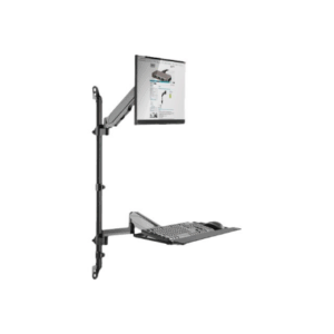 Digitus | Wall mount | Tilt, height adjustment, rotate | 17-32 " | Black - Image 2