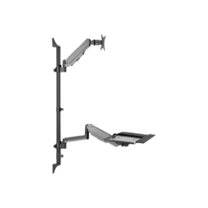 Digitus | Wall mount | Tilt, height adjustment, rotate | 17-32 " | Black - Image 3