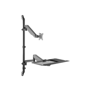 Digitus | Wall mount | Tilt, height adjustment, rotate | 17-32 " | Black - Image 4