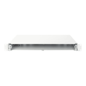 Fiber Optic Splice Box Front Panel, quick lock, 12x SC DX, 1U | DN-96200-QL | Grey - Image 3