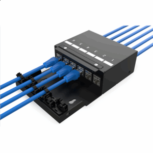 Digitus Consolidation point box, 6-port Keystone modules with intelligent cable manager | DN-93708-6 - Image 6
