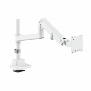 Digitus Desk Mount | DA-90476 Single Monitor Mount | Height, tilt, pivot, rotation, depth | 57 " | Maximum weight (capacity) 27 kg | White