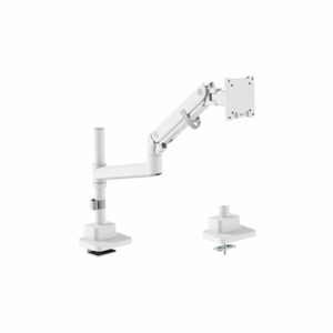 Digitus Desk Mount | DA-90476 Single Monitor Mount | Height, tilt, pivot, rotation, depth | 57 " | Maximum weight (capacity) 27 kg | White - Image 5