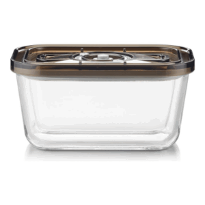 Caso Glass Vacuum Container with Plastic Lid | VacuBoxx Eco M | Transparent - Image 5