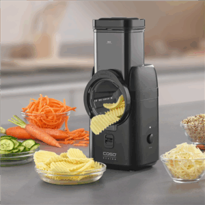 Caso | Electric Multi-Grater | MultiSlicer | Black | 80 W - Image 9
