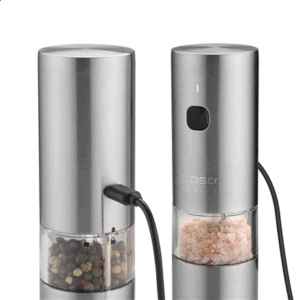 Caso Salt and Pepper Grinder | SpiceDuo | Electric | Housing material Stainless steel | Lithium - Image 5