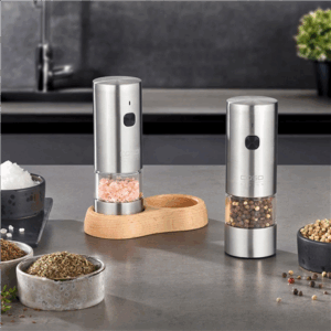Caso Salt and Pepper Grinder | SpiceDuo | Electric | Housing material Stainless steel | Lithium - Image 8