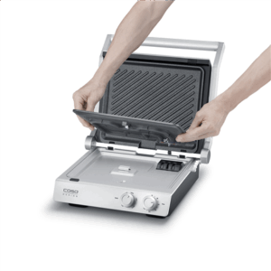 Caso Double Contact Grill | SteakChef | Contact grill | 2000 W | Stainless Steel - Image 4