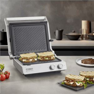 Caso Double Contact Grill | SteakChef | Contact grill | 2000 W | Stainless Steel - Image 7