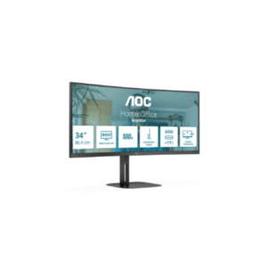 AOC | Curved Monitor | CU34V5C/BK | 34 " | VA | WQHD | 21:9 | 100 Hz | 4 ms | 3440 x 1440 | 300 cd/m² | HDMI ports quantity 1 - Image 24