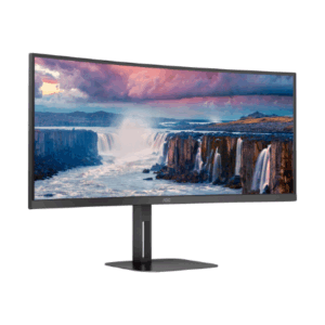 AOC | Curved Monitor | CU34V5C/BK | 34 " | VA | WQHD | 21:9 | 100 Hz | 4 ms | 3440 x 1440 | 300 cd/m² | HDMI ports quantity 1 - Image 4