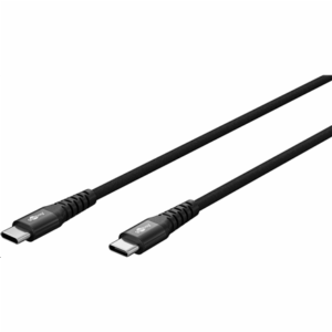 Goobay | USB-C Supersoft Textile Cable with Metal Plugs | 73954 - Image 2